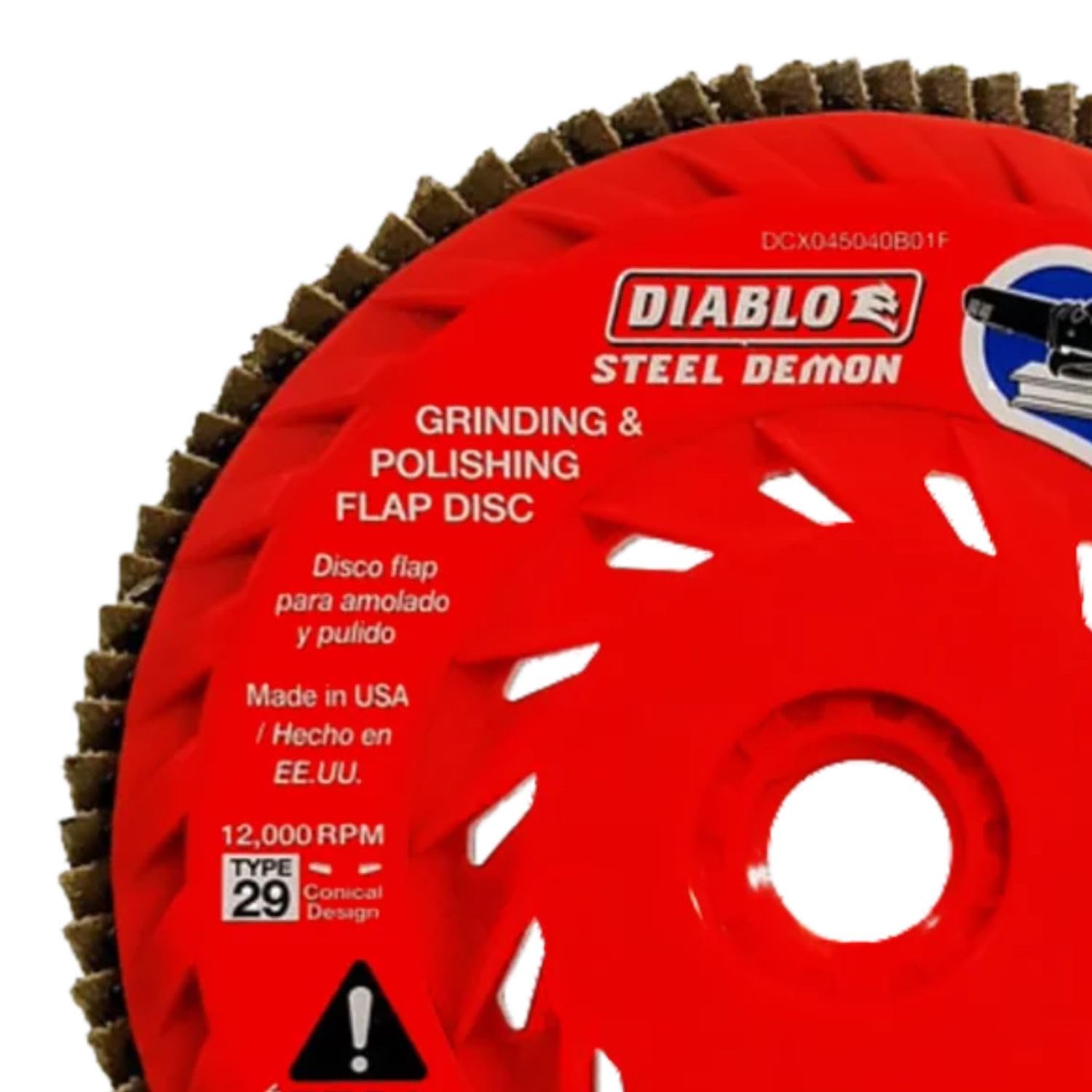 Amazon.com: Diablo Steel Demon Flap Disc for Metal with Speed Hub